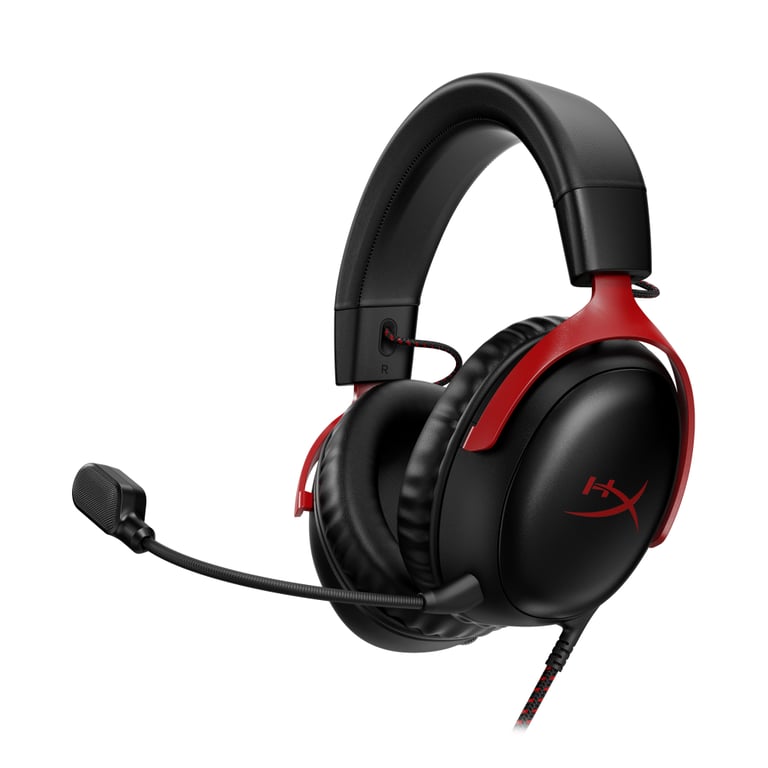 Навушники HyperX Cloud III Black-Red (727A9AA) — фото 1