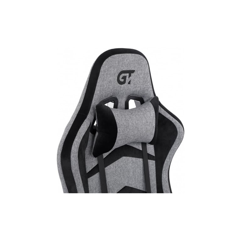 Крісло ігрове GT Racer X-2534-F Gray/Black Suede (X-2534-F Fabric Gray/Black Suede) - фото 9