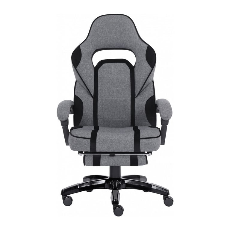 Крісло ігрове GT Racer X-2749-1 Gray/Black Suede (X-2749-1 Fabric Gray/Black Suede) - фото 6