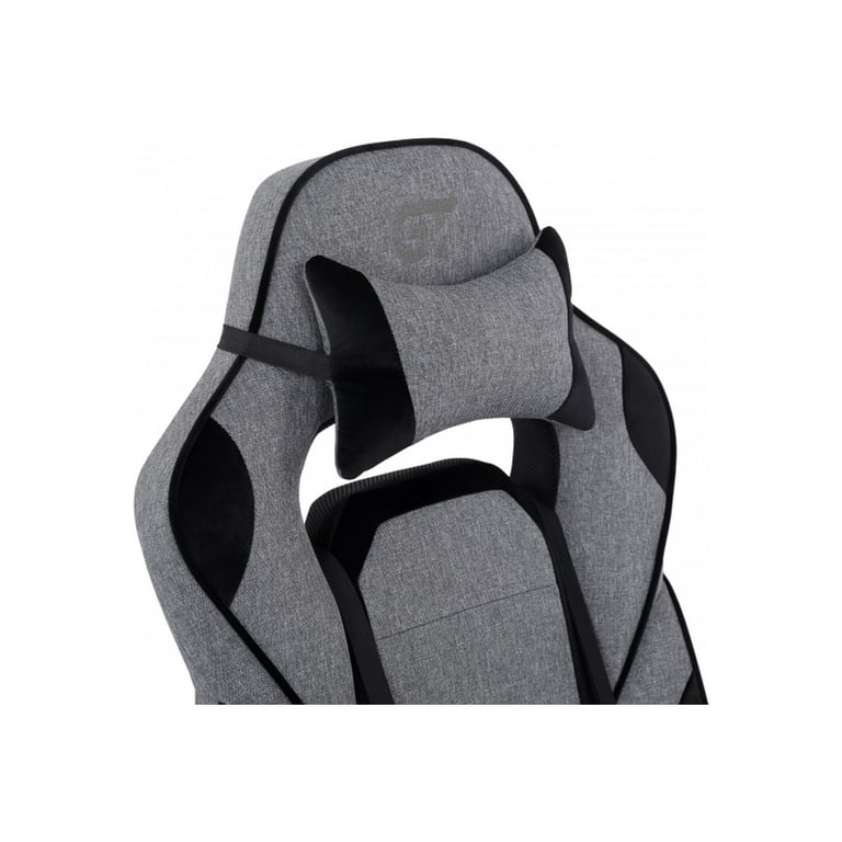 Крісло ігрове GT Racer X-2749-1 Gray/Black Suede (X-2749-1 Fabric Gray/Black Suede) - фото 7