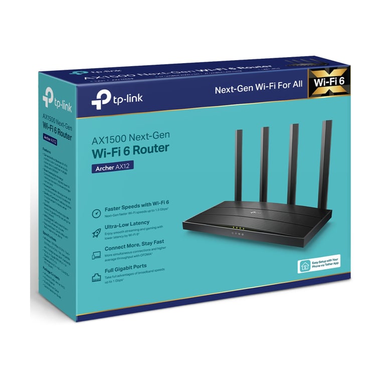 Маршрутизатор TP-Link ARCHER-AX12 - фото 4