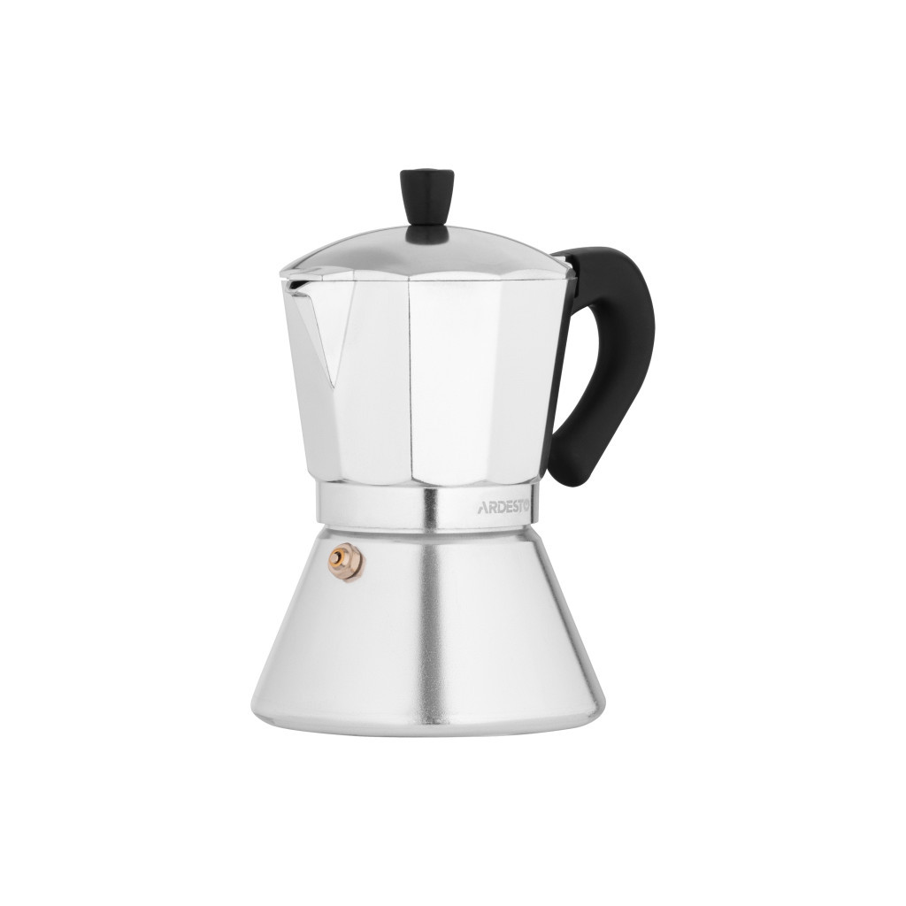 Гейзерна кавоварка Ardesto Gemini Piemonte 6 чашок (AR0806AI) - фото 5 Гейзерна кавоварка Ardesto Gemini Piemonte 6 чашок (AR0806AI) - фото 5