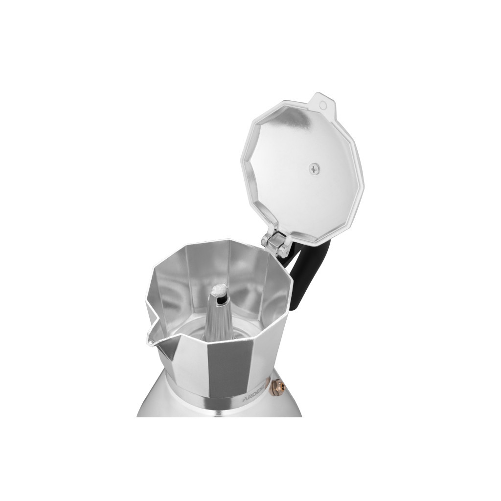 Гейзерна кавоварка Ardesto Gemini Piemonte 6 чашок (AR0806AI) - фото 7 Гейзерна кавоварка Ardesto Gemini Piemonte 6 чашок (AR0806AI) - фото 7