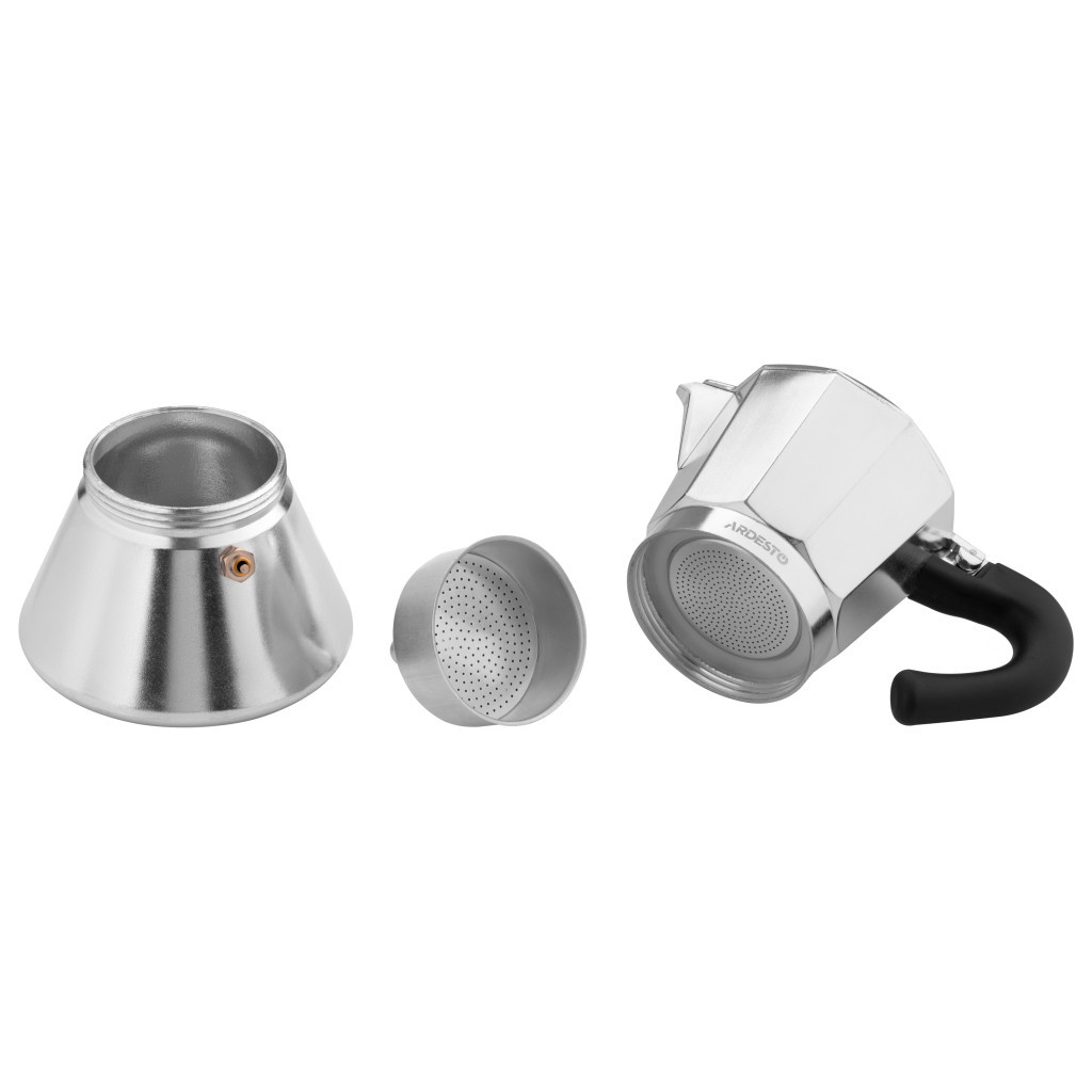 Гейзерна кавоварка Ardesto Gemini Piemonte 6 чашок (AR0806AI) - фото 8 Гейзерна кавоварка Ardesto Gemini Piemonte 6 чашок (AR0806AI) - фото 8