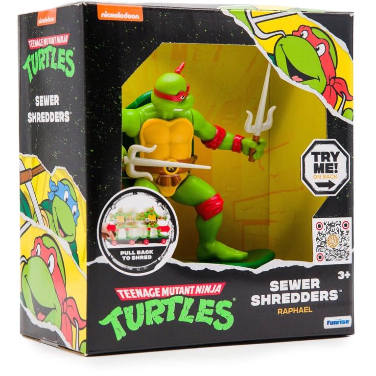 Ігровий набір Funrise TMNT Черепашки-ніндзя класичні Майстри бойових мистецтв Рафаель (71024) - фото 2
