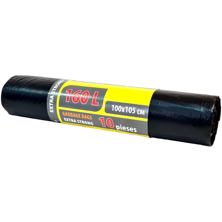 Пакети для сміття Grey Pack 160 л 10 шт. (l16010)