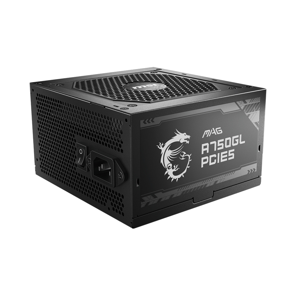 Блок живлення MSI 750W MAG A750GL PCIE5 (MAG A750GL PCIE5) - фото 3 Блок живлення MSI 750W MAG A750GL PCIE5 (MAG A750GL PCIE5) - фото 3