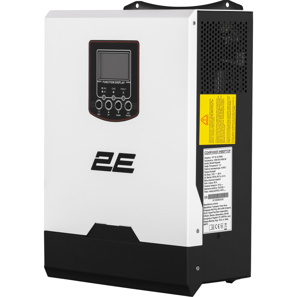 Сонячний інвертор 2E 2E-VP-1K12 1000W (2E-VP-1K12) - фото 3 Сонячний інвертор 2E 2E-VP-1K12 1000W (2E-VP-1K12) - фото 3