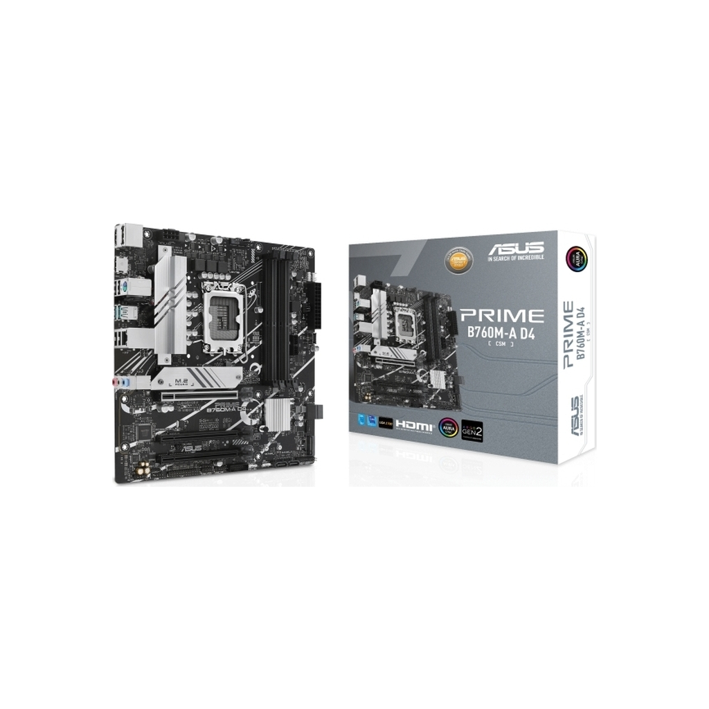 Материнська плата ASUS PRIME B760M-A D4-CSM - фото 6 Материнська плата ASUS PRIME B760M-A D4-CSM - фото 6