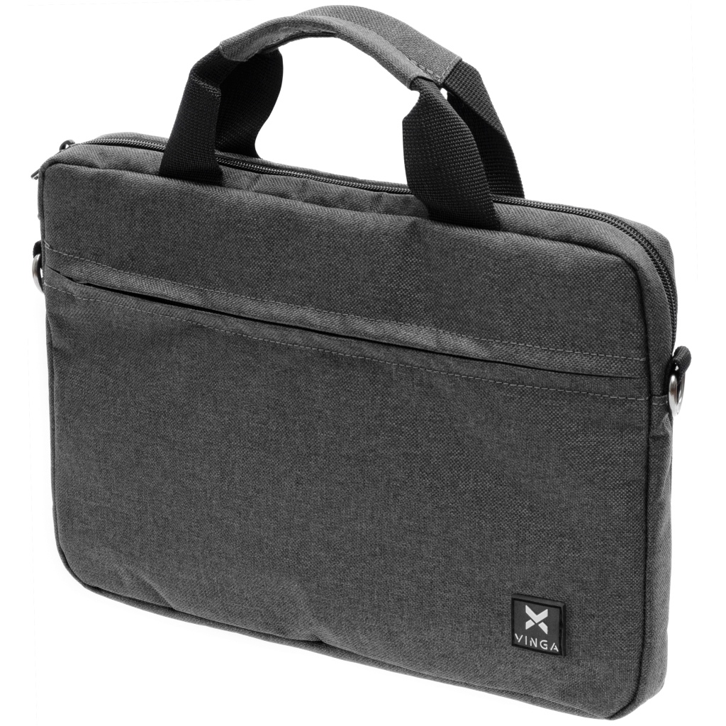 Сумка для ноутбука Vinga 14" NB1403 melange gray (NB1403GY) - фото 1 Сумка для ноутбука Vinga 14" NB1403 melange gray (NB1403GY) - фото 1