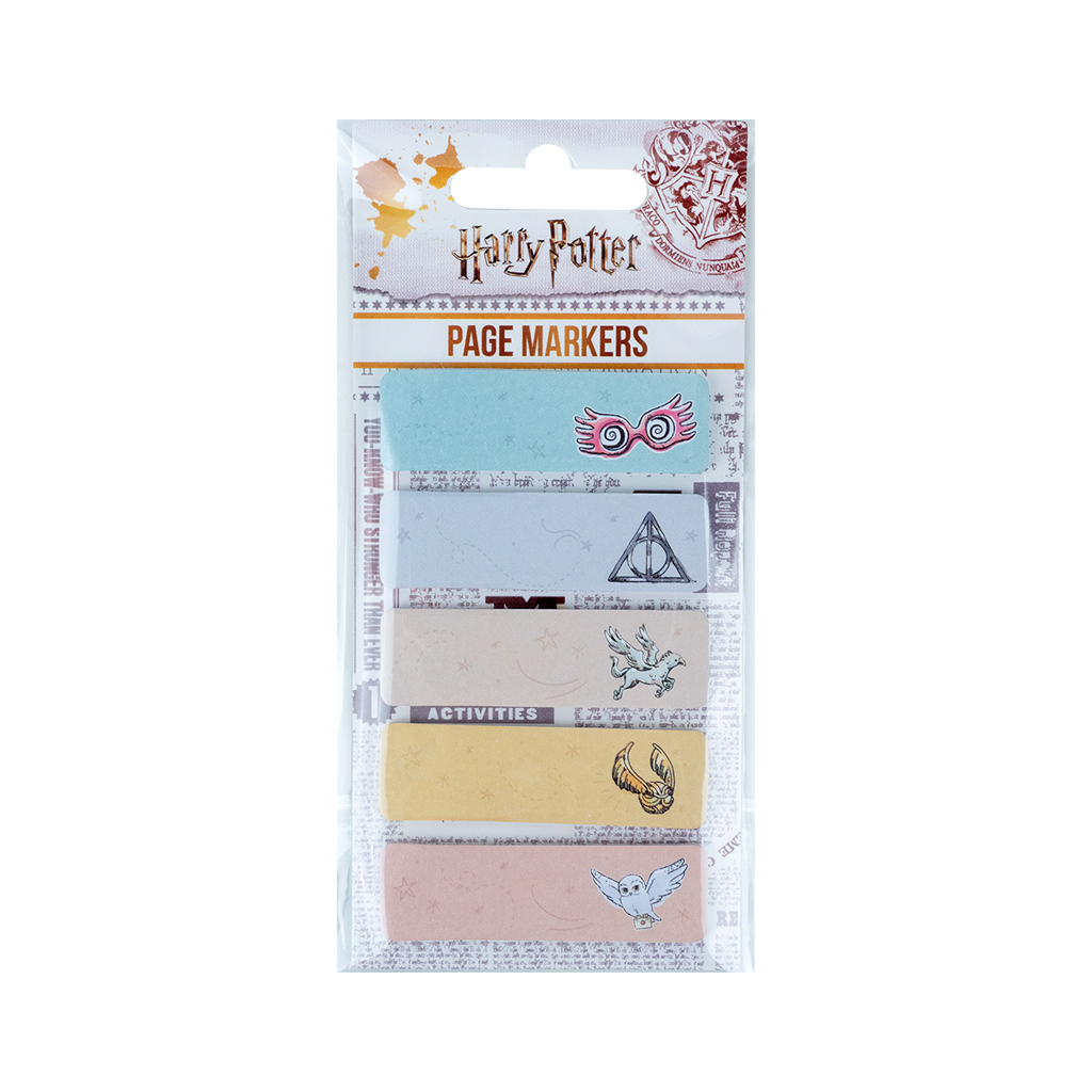 Стікер-закладка Kite паперова з малюнком Harry Potter 100 шт, 5х20 шт (HP23-480) - фото 2 Стікер-закладка Kite паперова з малюнком Harry Potter 100 шт, 5х20 шт (HP23-480) - фото 2