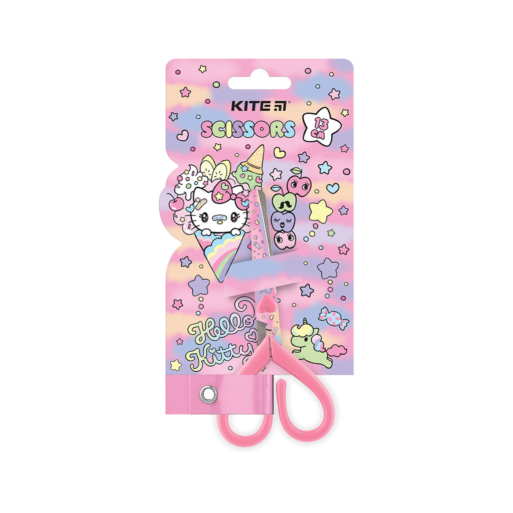 Ножиці Kite дитячі в футлярі Hello Kitty 13 см (HK23-121) - фото 1 Ножиці Kite дитячі в футлярі Hello Kitty 13 см (HK23-121) - фото 1