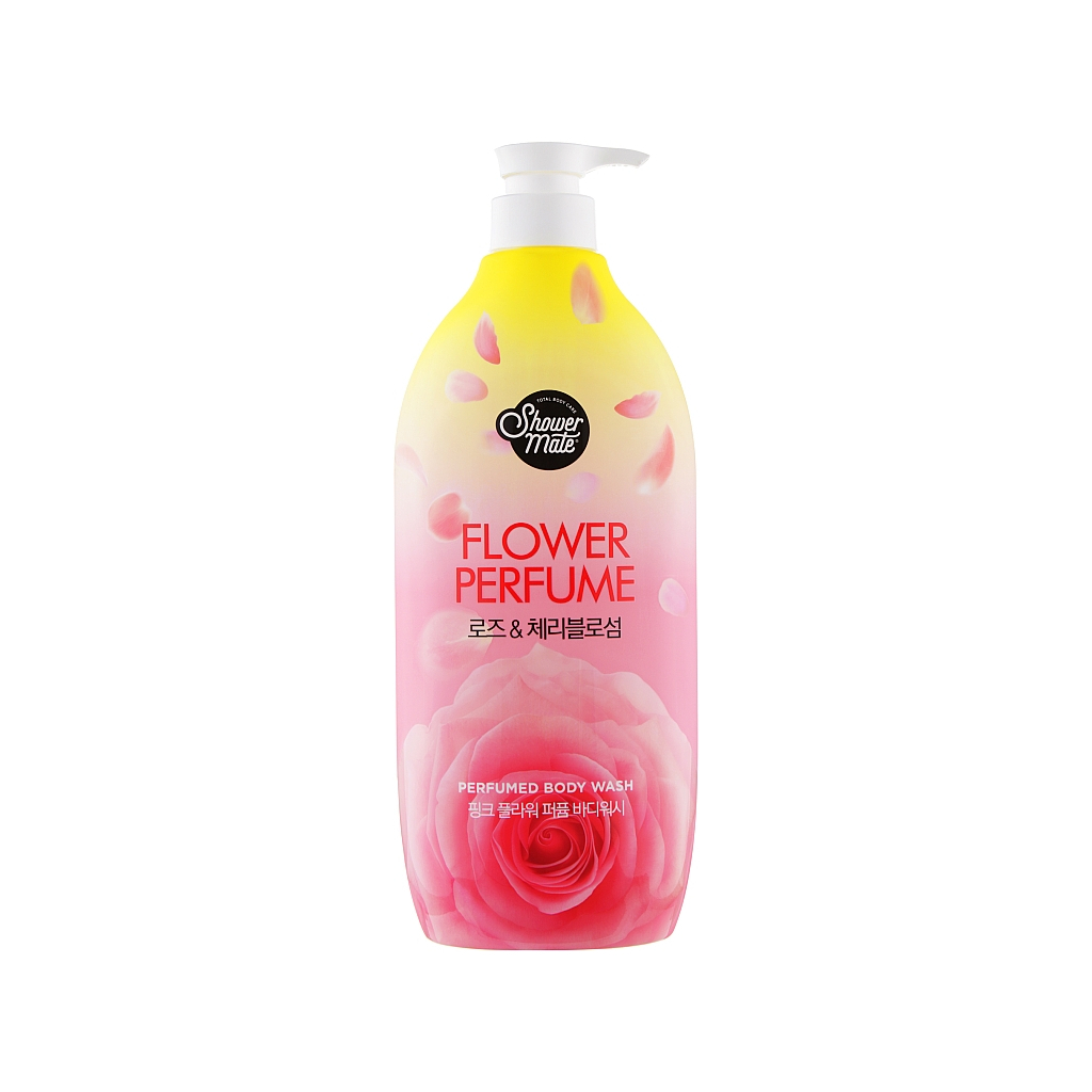 Гель для душу KeraSys Shower Mate Perfumed Rose & Cherry Blossom 900 мл (8801046259863) - фото 1 Гель для душу KeraSys Shower Mate Perfumed Rose & Cherry Blossom 900 мл (8801046259863) - фото 1