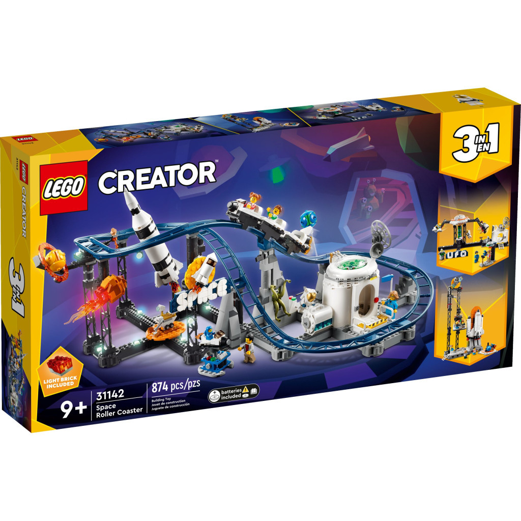 Конструктор LEGO Creator Космічні гірки 874 деталі (31142)