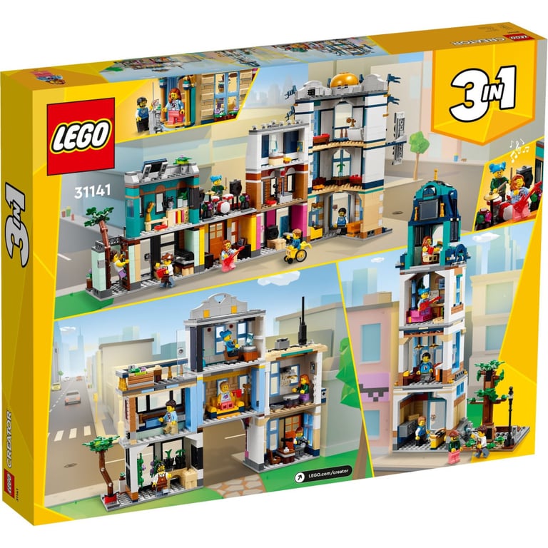 Конструктор LEGO Creator Центральна вулиця 1459 деталей (31141) - фото 4