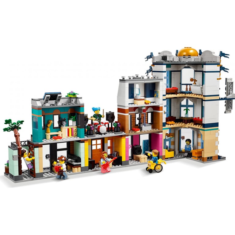 Конструктор LEGO Creator Центральна вулиця 1459 деталей (31141) - фото 8