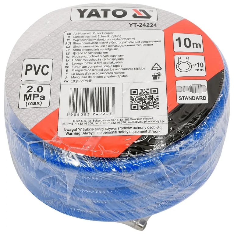 Пневматичний шланг Yato YT-24224 - фото 2