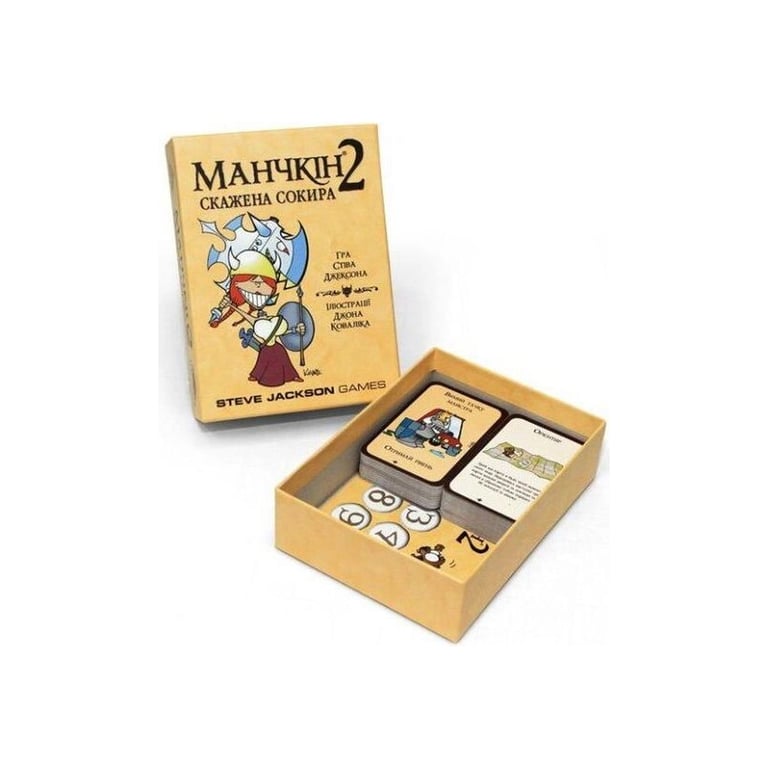 Настільна гра Третя Планета Манчкін 2. Скажена Сокира (Munchkin 2: Unnatural axe) українська (10504) - фото 3