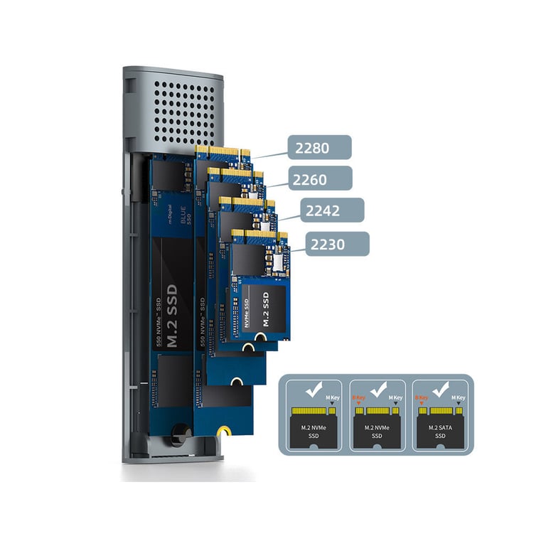 Кишеня зовнішня Maiwo M.2 SSD (K1689) - фото 8