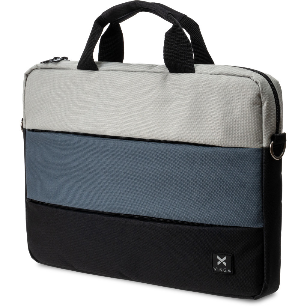 Сумка для ноутбука Vinga 15.6" NB1120 black/gray (NB1120BG) - фото 1 Сумка для ноутбука Vinga 15.6" NB1120 black/gray (NB1120BG) - фото 1