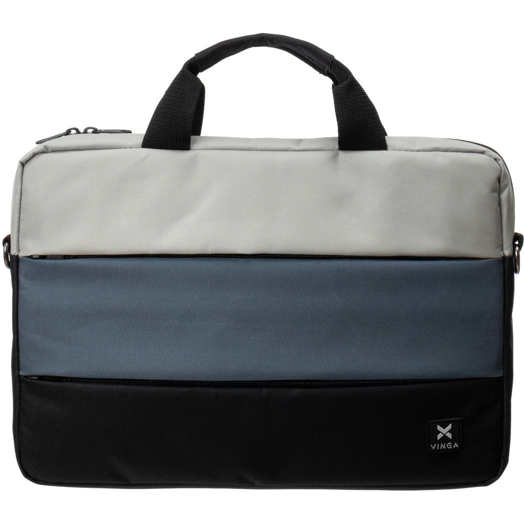 Сумка для ноутбука Vinga 15.6" NB1120 black/gray (NB1120BG) - фото 4 Сумка для ноутбука Vinga 15.6" NB1120 black/gray (NB1120BG) - фото 4