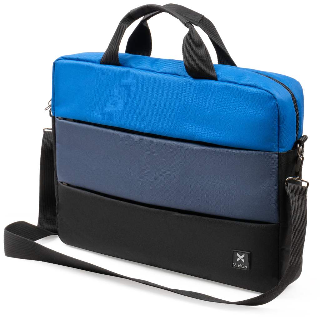 Сумка для ноутбука Vinga 15.6" NB1120 black/blue (NB1120BB) - фото 1 Сумка для ноутбука Vinga 15.6" NB1120 black/blue (NB1120BB) - фото 1