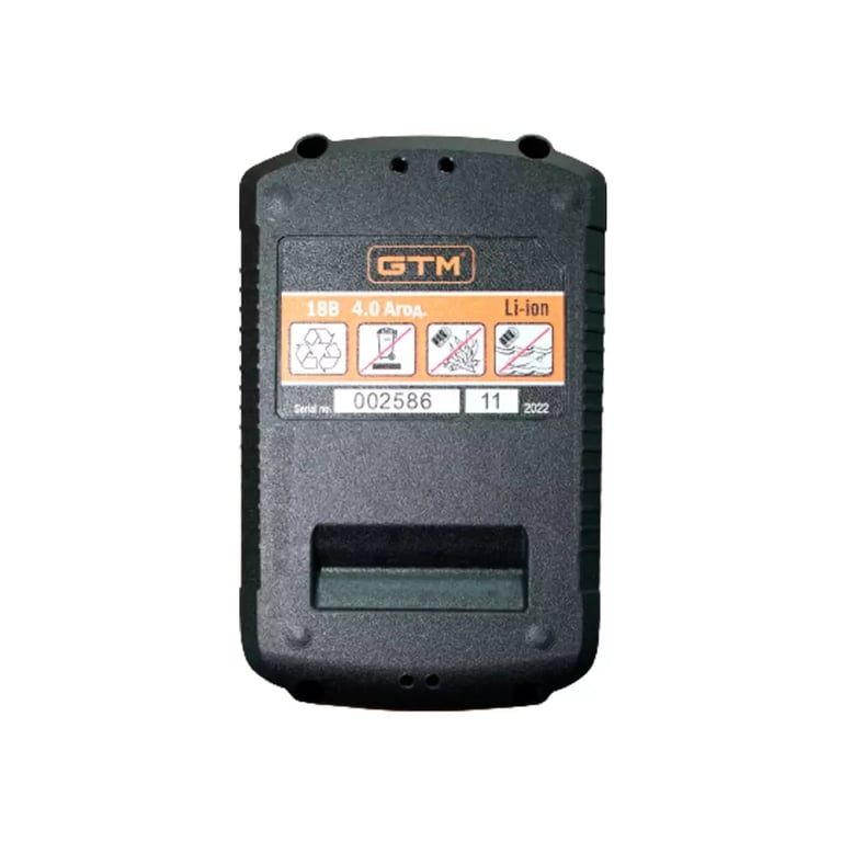 Акумулятор до електроінструменту GTM B18V/4Аh Li-Ion, 18В (B18V/4Аh) - фото 2