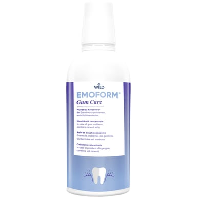 Ополіскувач для порожнини рота Dr. Wild Emoform Gum Care Догляд за яснами з мінеральними солями 500 мл (7611841702447)