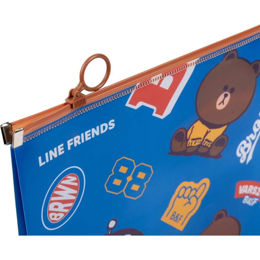 Папка на блискавці Yes А4 Line Friends (492091) - фото 2 Папка на блискавці Yes А4 Line Friends (492091) - фото 2