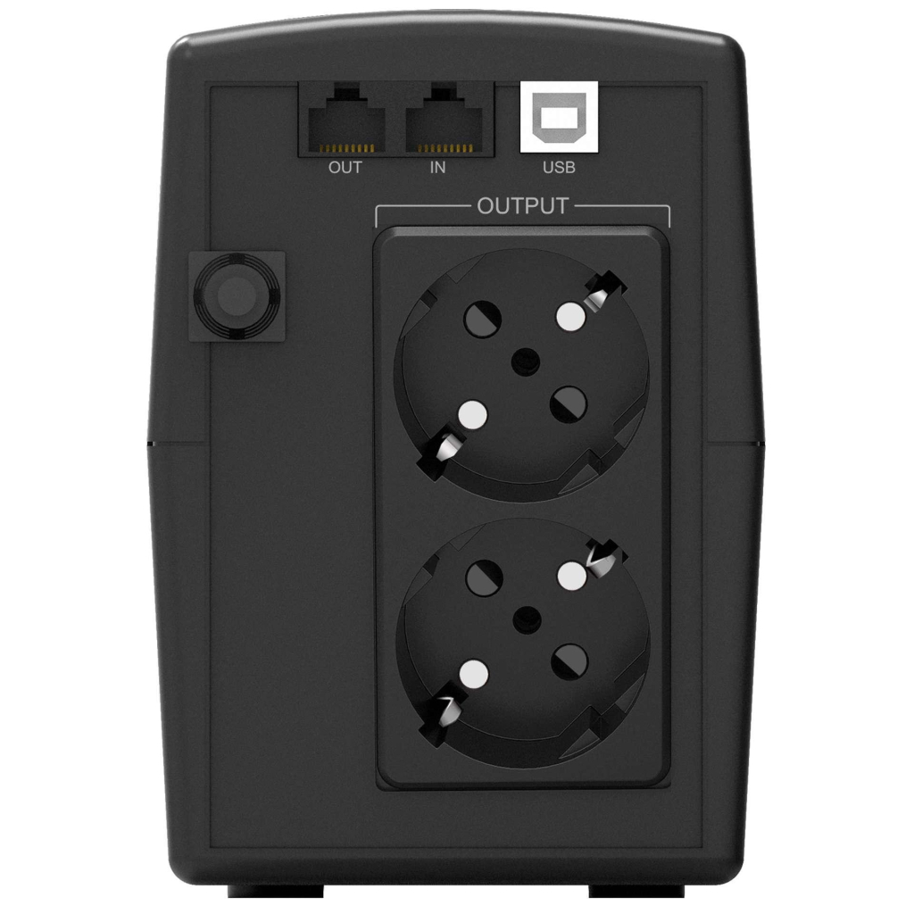 Пристрій безперебійного живлення PowerWalker Basic VI 800 STL (10121073) - фото 3 Пристрій безперебійного живлення PowerWalker Basic VI 800 STL (10121073) - фото 3