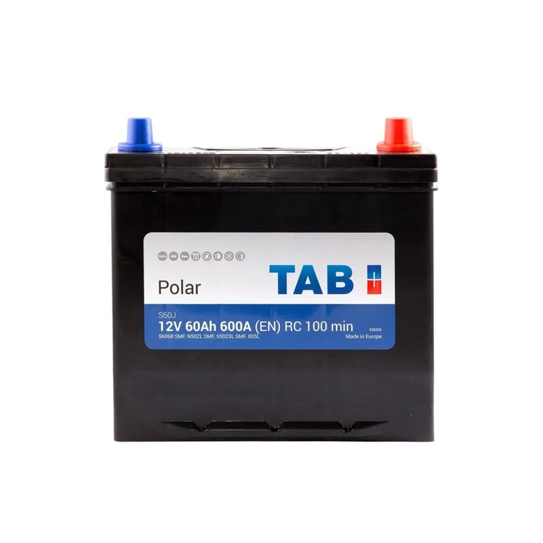 Акумулятор автомобільний TAB 60 Ah/12V Polar Euro (246 062) - фото 1