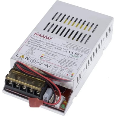 Блок живлення для систем відеоспостереження Faraday Electronics UPS_85W_ALU_24 - фото 1