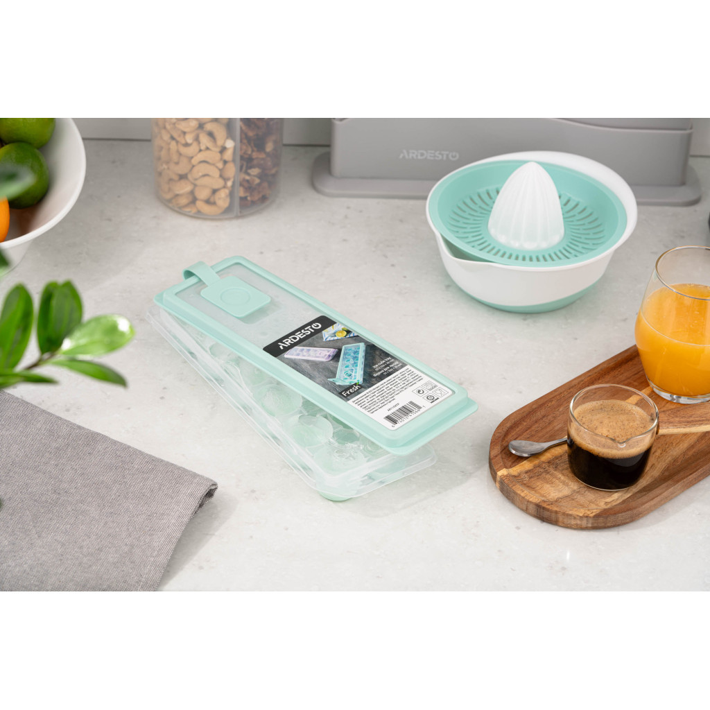 Форма для льоду Ardesto Fresh з кришкою Тіффані (AR1104TP) - фото 3 Форма для льоду Ardesto Fresh з кришкою Тіффані (AR1104TP) - фото 3