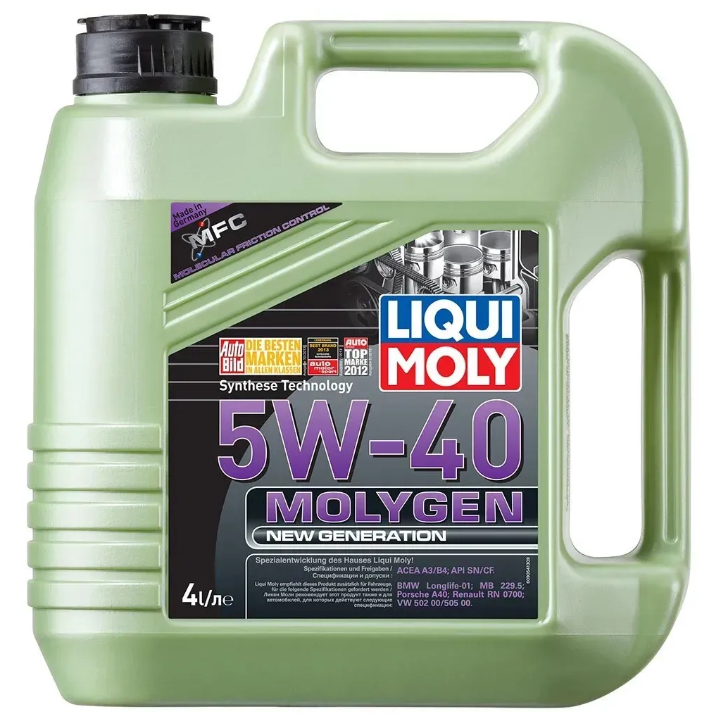 Моторна олива Liqui Moly Molygen New Generation 5W-40 4л. (8578)
