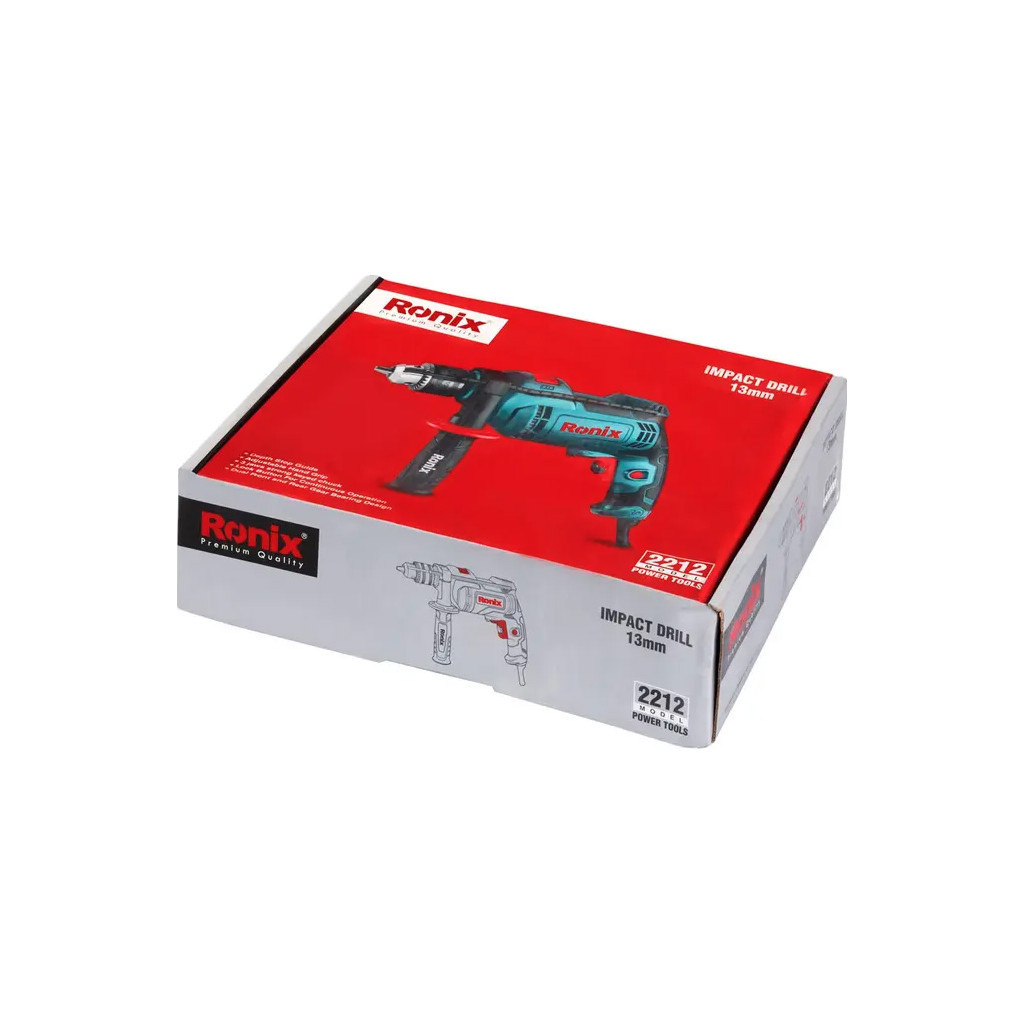 Дриль Ronix ударний 800Вт (2212) - фото 4 Дриль Ronix ударний 800Вт (2212) - фото 4