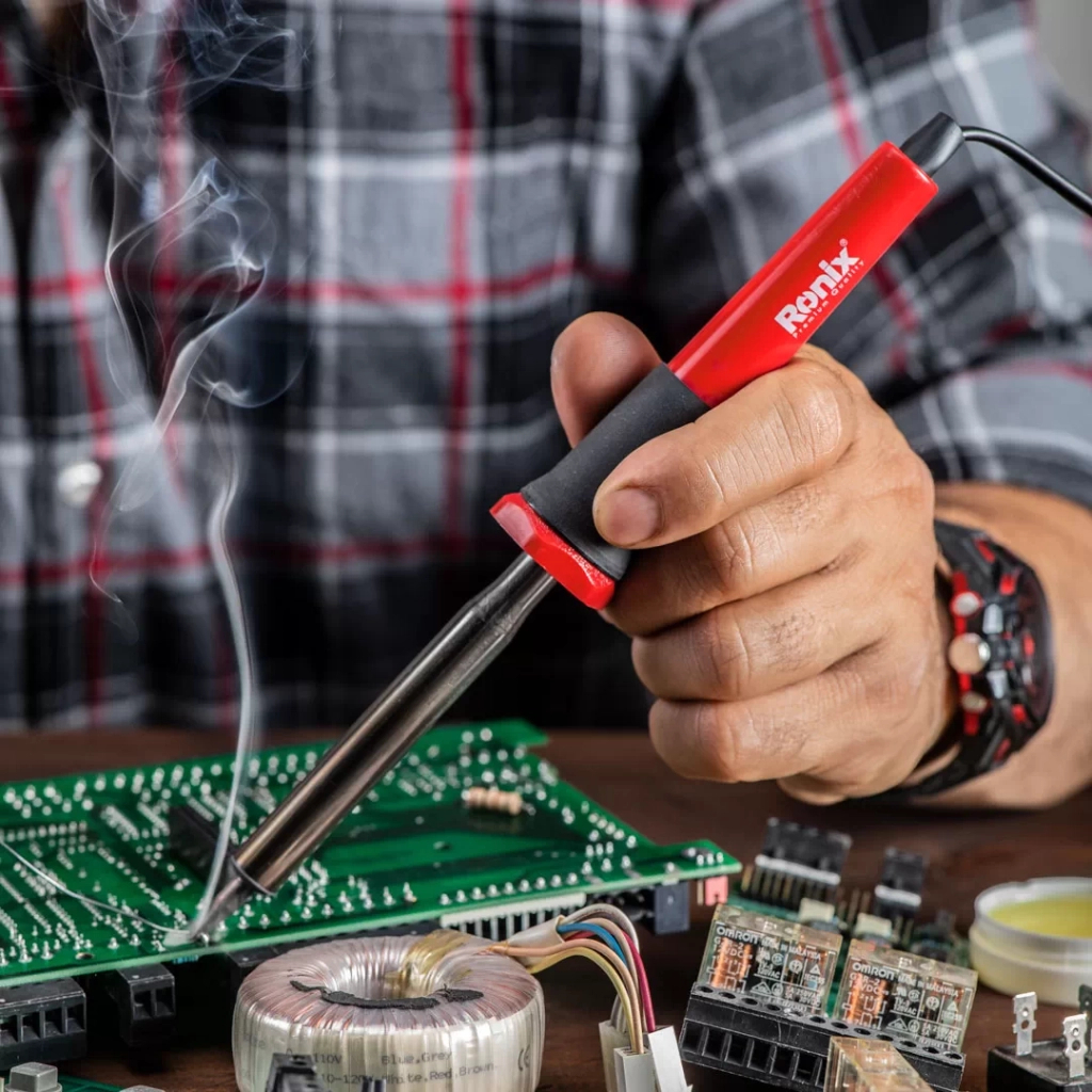 Паяльник електричний Ronix 60Вт (RH-4417) - фото 7 Паяльник електричний Ronix 60Вт (RH-4417) - фото 7