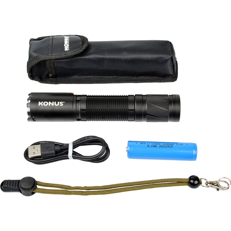 Ліхтар Konus Konuslight-RC7 (1200 Lm) USB Rechargeable (3931) - фото 7