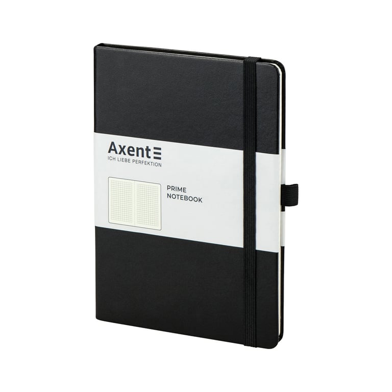 Книга записна Axent Partner Prime 145х210 мм A5 96 аркушів клітинка Чорний (8305-01-A) - фото 2