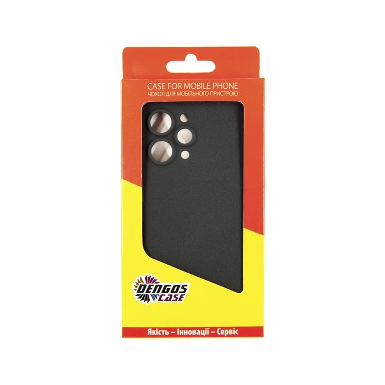Чохол до мобільного телефона Dengos Carbon Xiaomi Redmi 12 (black) (DG-TPU-CRBN-183) - фото 4