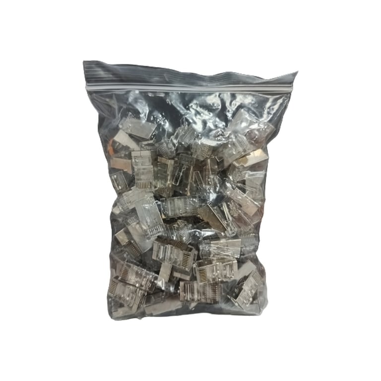 Конектор RJ45 cat.5e FTP 8P8C * 100 GEAR (GC-FTPC5E8P8CRJ45-100) - фото 2