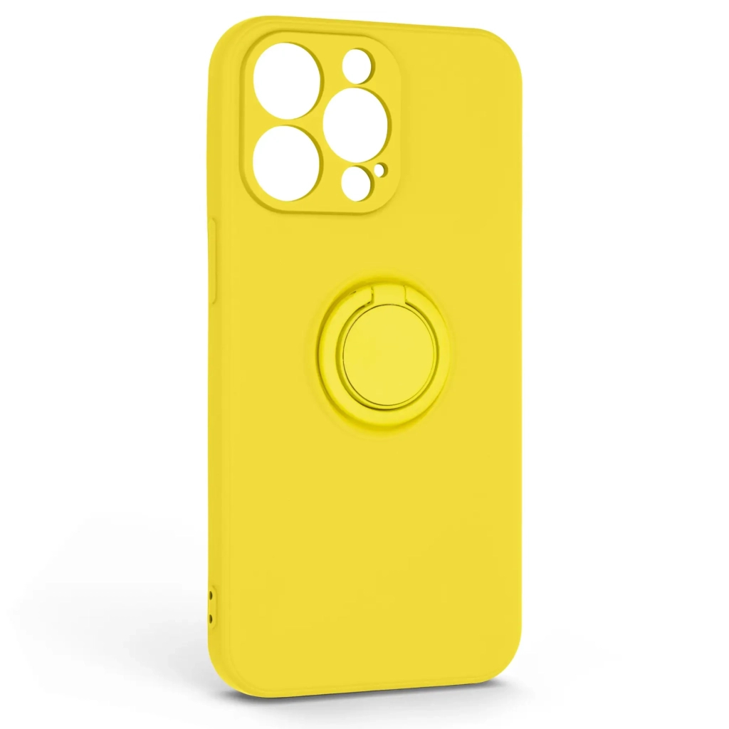 Чохол до мобільного телефона Armorstandart Icon Ring Apple iPhone 13 Pro Yellow (ARM68667) - фото 1