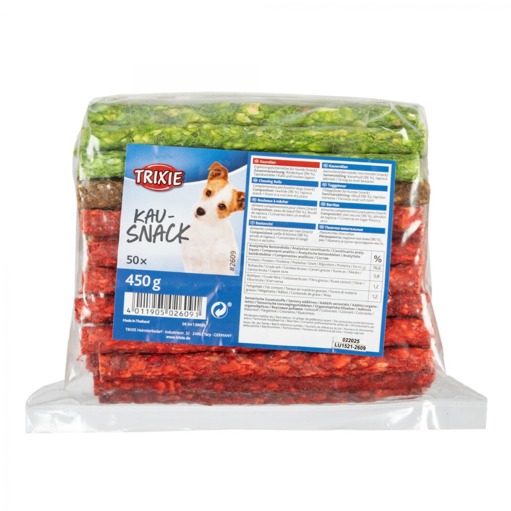 Ласощі для собак Trixie Паличка жувальна мікс 50 шт (4011905026091) - фото 1