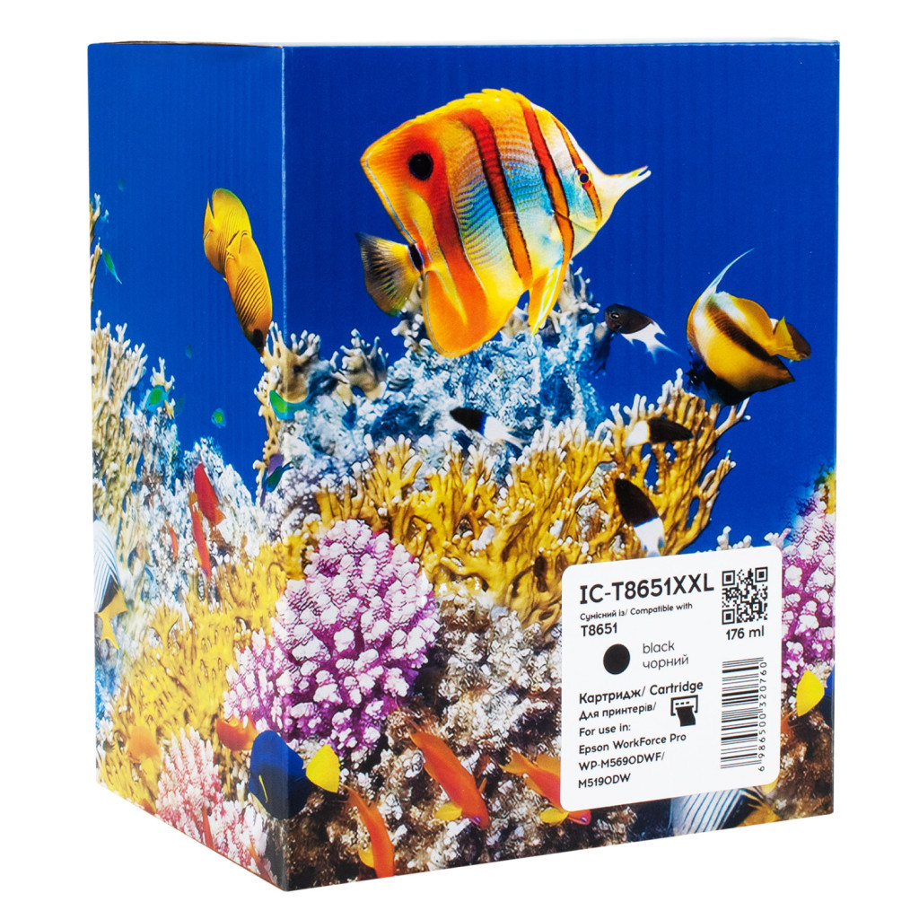 Картридж Barva Epson T8651 (C13T865140) 10K арк Black (IC-T8651XXL) Картридж Barva Epson T8651 (C13T865140) 10K арк Black (IC-T8651XXL)