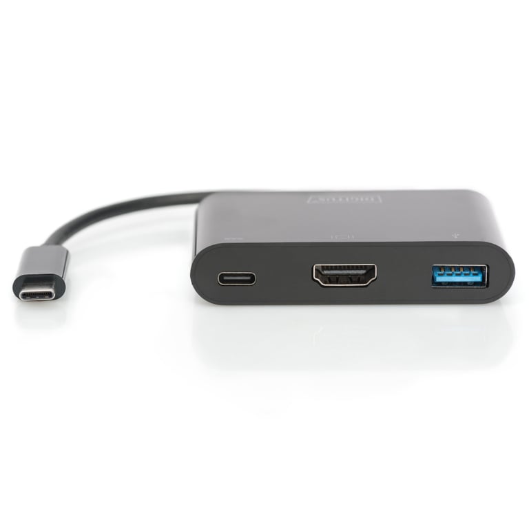 Перехідник USB-C to HDMA 2xUSB Digitus (DA-70855) - фото 4