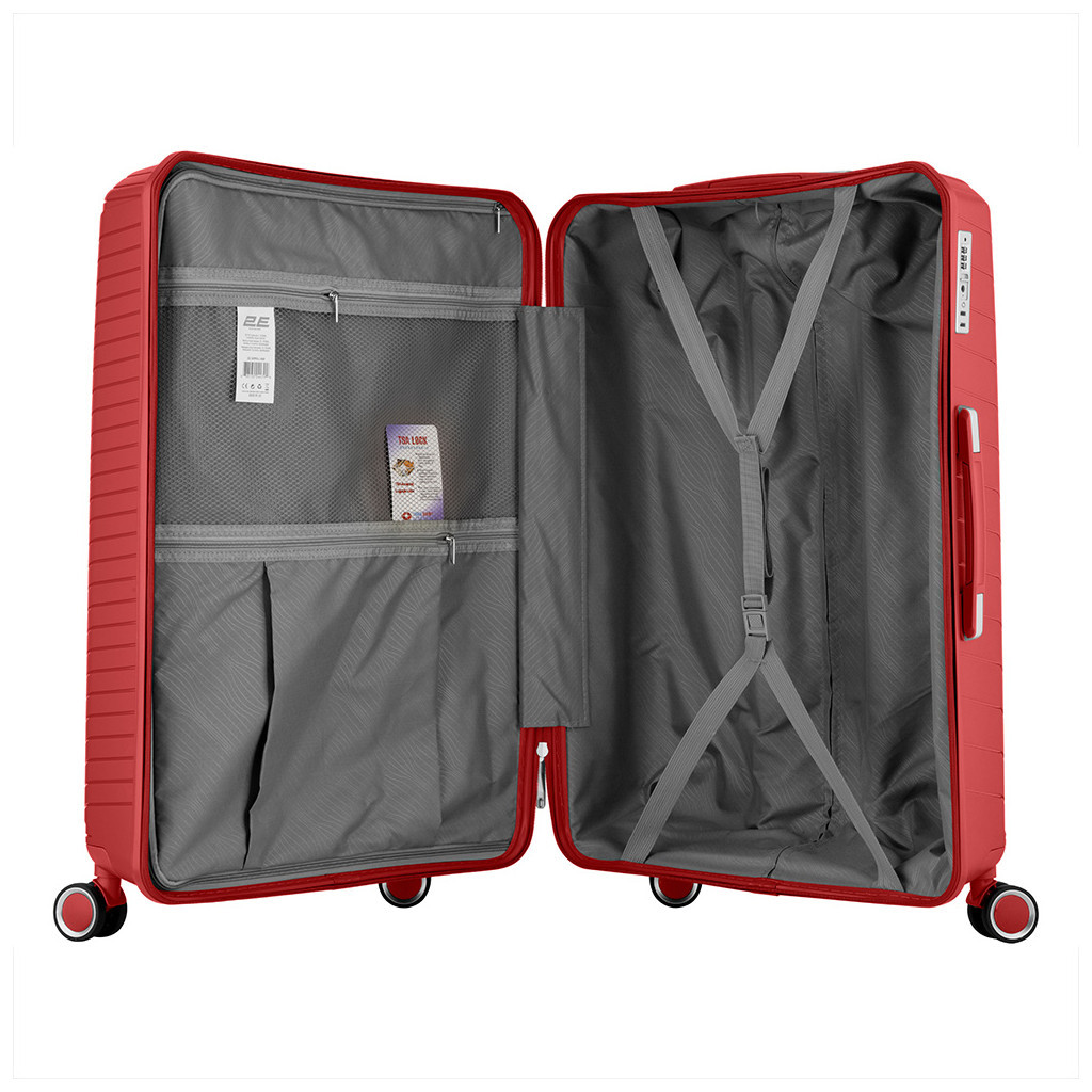 Валіза 2E Sigma велика червона (2E-SPPS-L-RD) - фото 3 Валіза 2E Sigma велика червона (2E-SPPS-L-RD) - фото 3