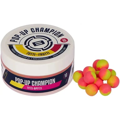 Бойл Brain fishing Champion Pop-Up Tutti- Frutti (тутті-фрутті) 08mm 34g (1858.22.11) - фото 1