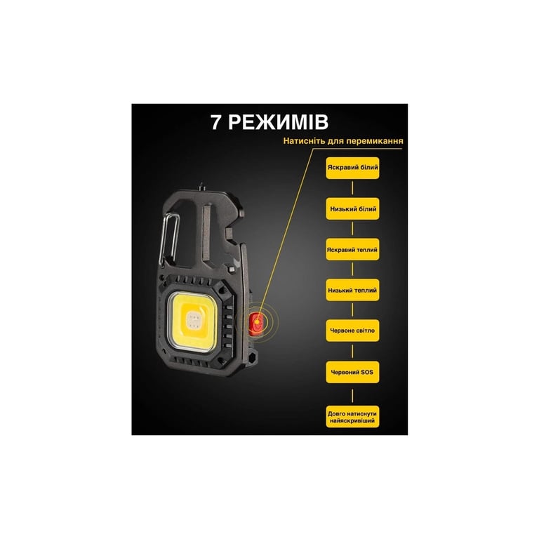 Ліхтар Optima Mini Cob 700 (OP-Mini COB700) - фото 7