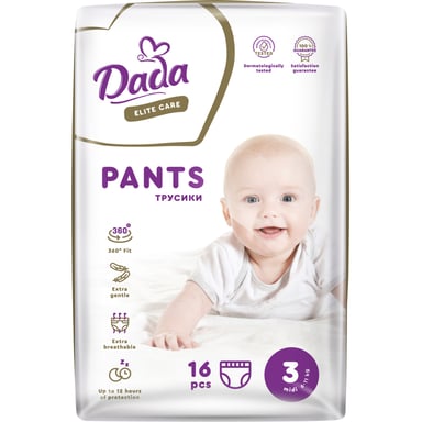 Підгузки Dada Elite Care 3 Midi (6 11 кг) 16 шт (4820174980702) - фото 1