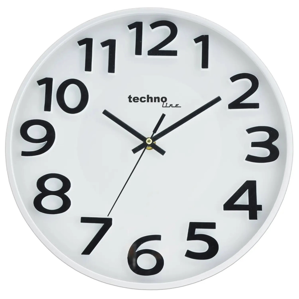 Настінний годинник Technoline White (WT4100) (DAS301205) Настінний годинник Technoline White (WT4100) (DAS301205)