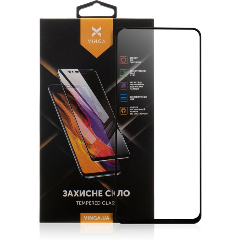Скло захисне Vinga Xiaomi Redmi 12 (VGXR12) - фото 1